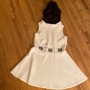 Girls size large Princess Lea Jedi Halloween Costume Adorable